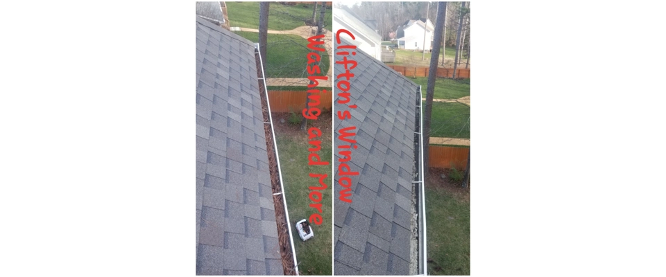 Gutter Cleaning (Clifton's Window Washing and More)