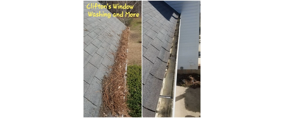 Gutter Cleaning (Clifton's Window Washing and More)