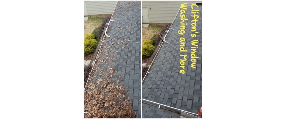 Gutter Cleaning (Clifton's Window Washing and More)