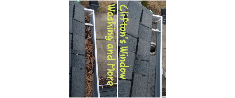 Gutter Cleaning (Clifton's Window Washing and More)
