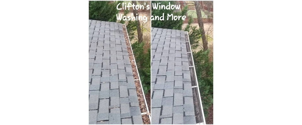 Gutter Cleaning (Clifton's Window Washing and More)