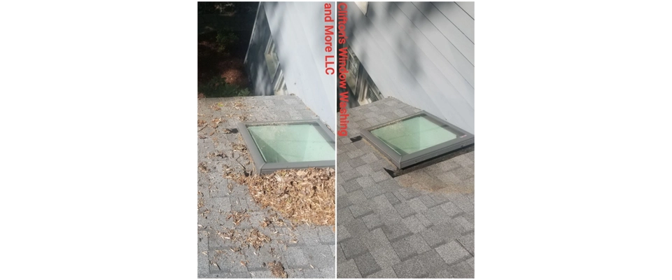 Sky light Window and roof cleaning (Clifton's Window Washing and More LLC)
