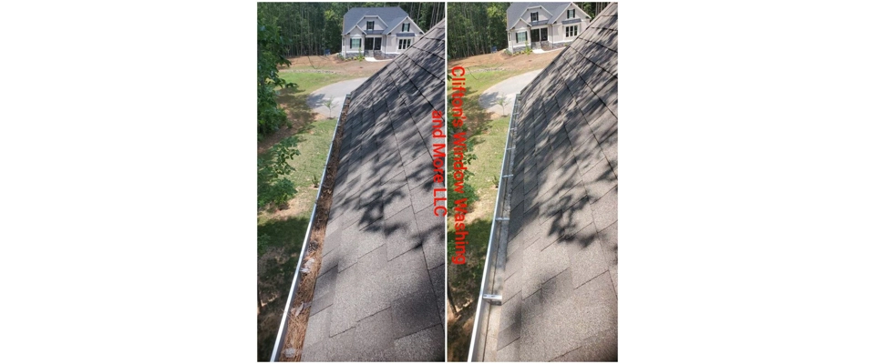 Gutter cleaning (Clifton's Window Washing and More LLC)