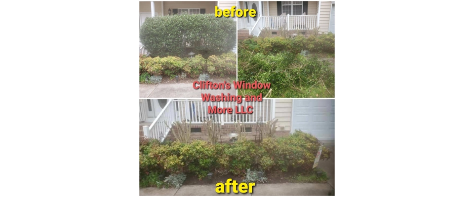 Landscaping (Clifton's Window Washing and More LLC)