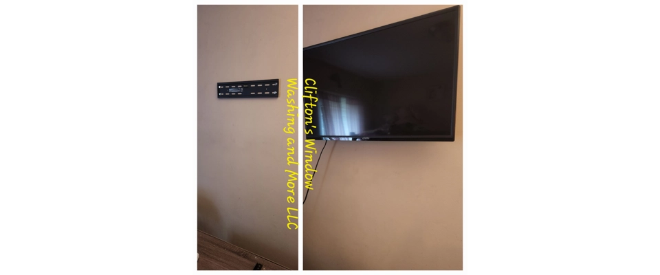 Tv mount installation 