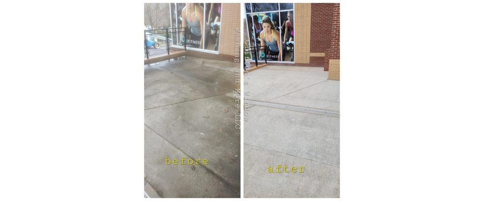 Power washing commercial 