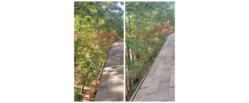 Apartment complex gutter cleaning 