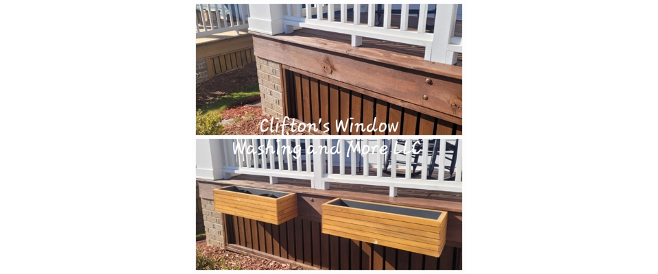 Hanging flower pot installation 