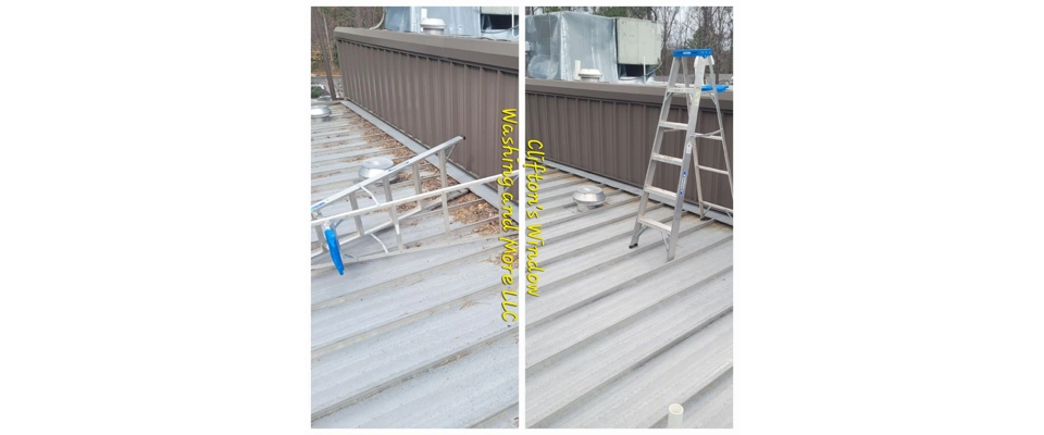 Commerical roof cleaning 