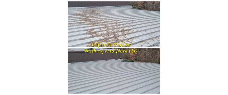 Commerical roof cleaning 