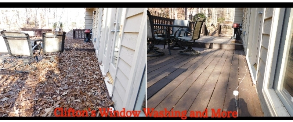 Clifton's Window Washing and more (patio clean)