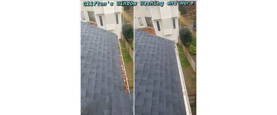 Gutter Cleaning (Clifton's Window Washing and More)