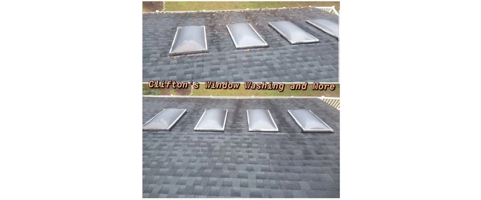 Roof Cleaning, Sky light Cleaning (Clifton's Window Washing and More)