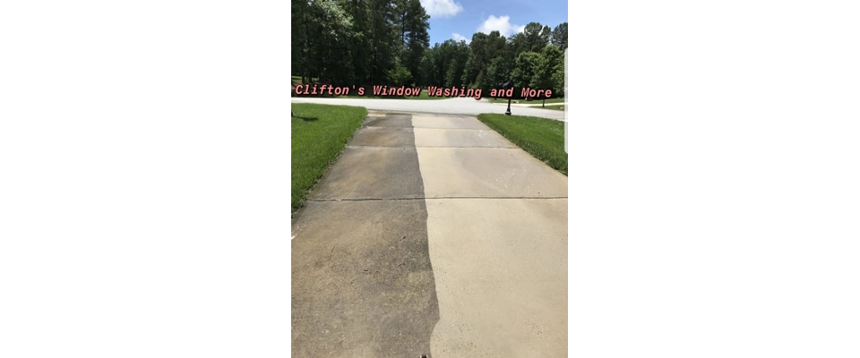 Power washing (Clifton's Window Washing and More)
