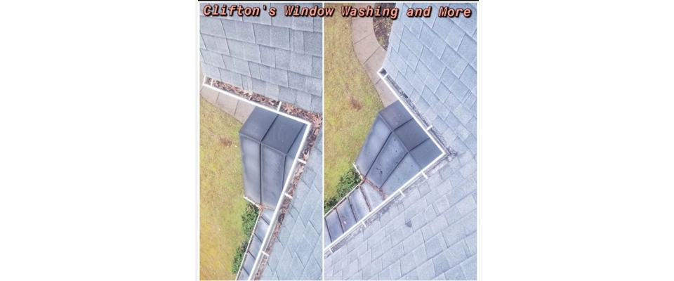 Gutter Cleaning (Clifton's Window Washing and More)