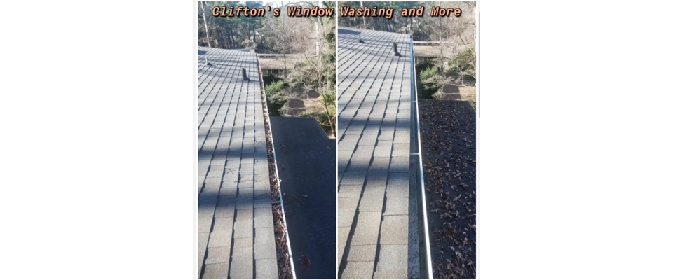 Gutter Cleaning (Clifton's Window Washing and More)