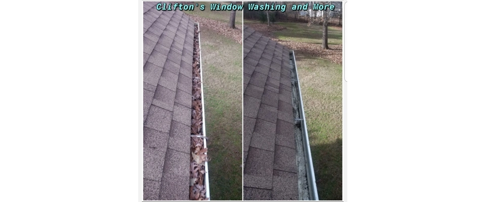 Gutter Cleaning (Clifton's Window Washing and More)