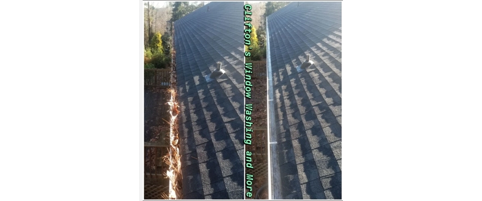 Gutter Cleaning (Clifton's Window Washing and More)