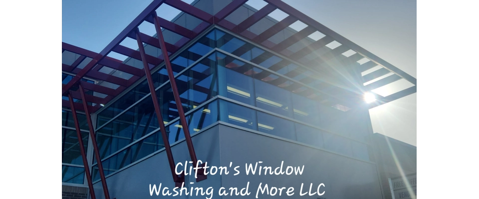 Post-construction commercial window cleaning 