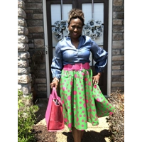 Uniquely Inspired Polka skirt