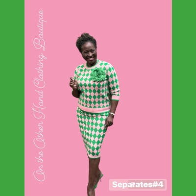 The Argyle Skirt Set