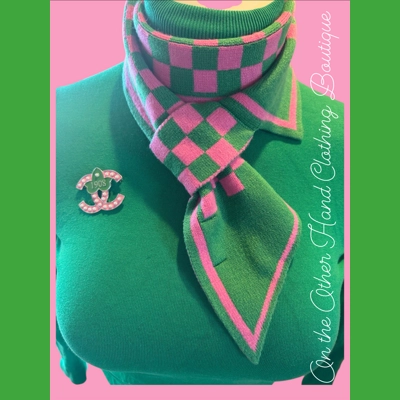 Pretty in Pink scarf