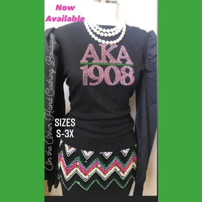 The Noir Black puff sleeve top