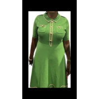 Green Command Dress