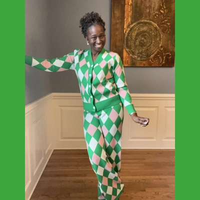 The Zazzle Argyle Pant Set