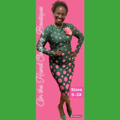 The "Kenya" Polka Dot Dress FREE with $150 Purchase
