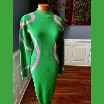 The Jacqueline Dress - Swirls and Twirls