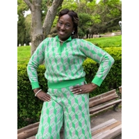 The "Zig Zag" 2pc Pant Set The "Zig Zag" 2pc Pant Set