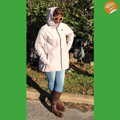 Light Pink Nike Rain Jacket