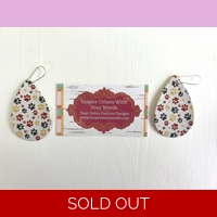 dog paws light Weight faux leathe..