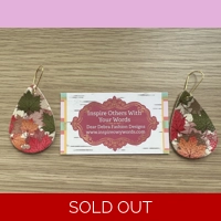 Fall Leaves Light Weight Faux Lea..