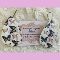 Butterflies Light Weight Faux Lea..