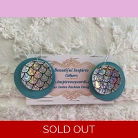 Round circle light Weight faux le..