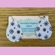 Snowflake Light Weight Faux Leather Dangle Earri..
