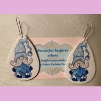 Gnome With Scarf Light Weight Fau..