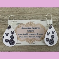 Mickey Mouse Plaid Light Weight F..