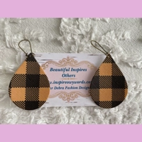 Buffalo plaid light Weight faux l..