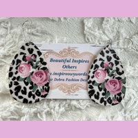 Rose leopard light Weight faux le..