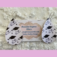 Graduation diploma and hat light ..