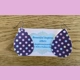 Purple with colorful polka dots Light Weight Fau..