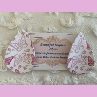 Butterflies Light Weight Faux Lea..