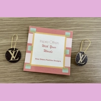 Brown Gold Round Design light Wei..