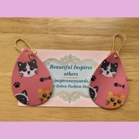 Kitty Cats Light Weight Faux Leat..