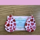 Hearts Light Weight Faux Leather Dangle Earrings