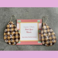 LV Buffalo plaid Design light Wei..