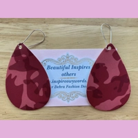 Reddish Pink Camouflage Light Wei..